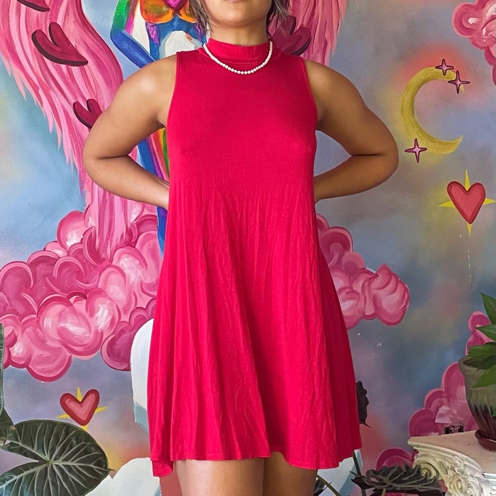 Flowy Red Dress